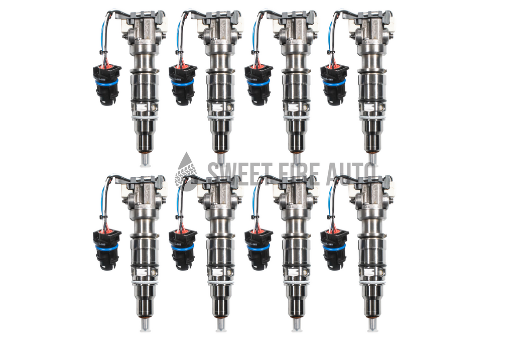 complete set of fuel injectors for ford 2003 - 2007 6.0 Liter powerstroke diesel trucks