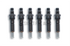 complete set of fuel injectors for dodge ram 1998 to 2002 5.9 liter cummins diesel trucks