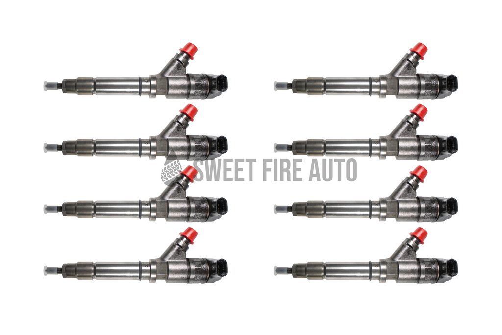 complete set of fuel injectors for duramax 2004.5 to 2006 LLY Diesel trucks