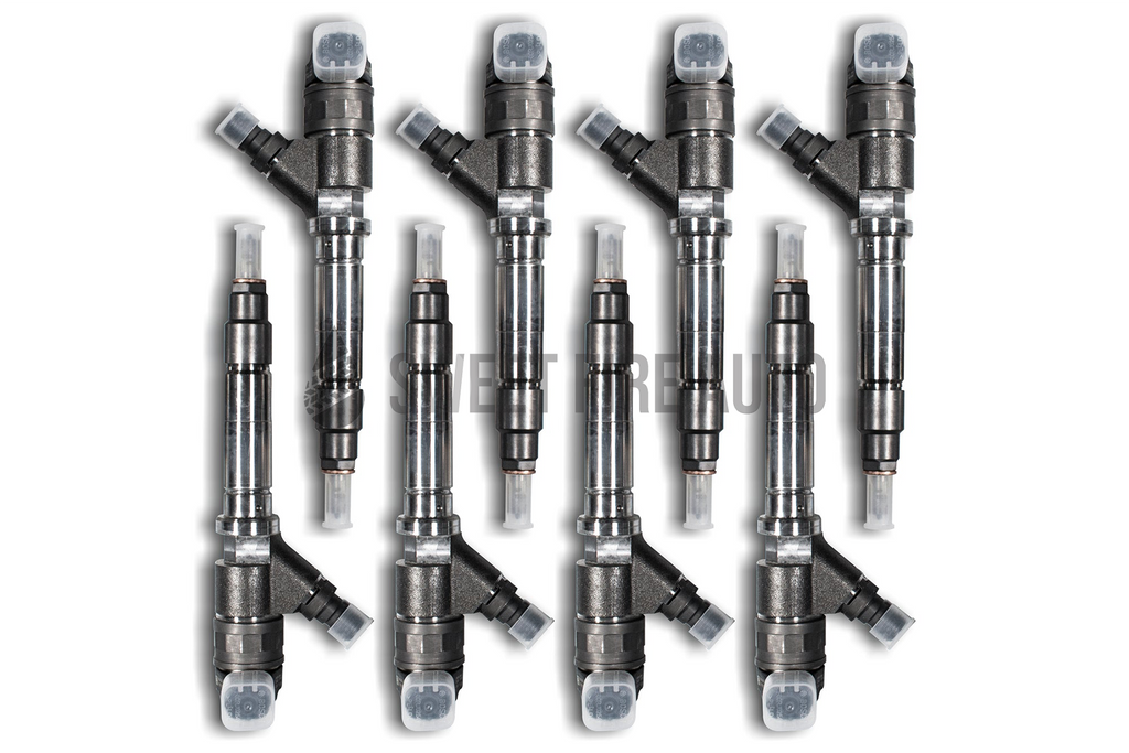 complete set of fuel injectors for duramax LBZ 2006 to 2007 diesel trucks